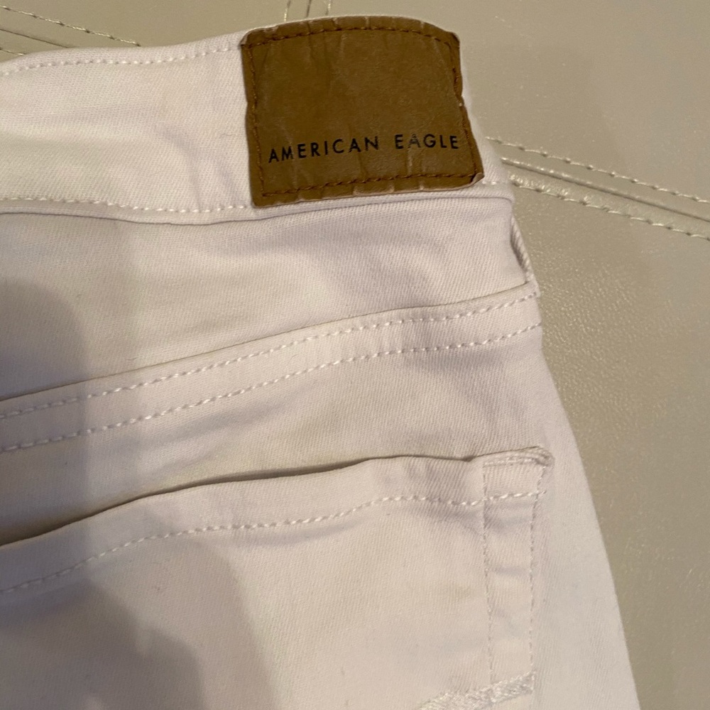 White jean shorts!